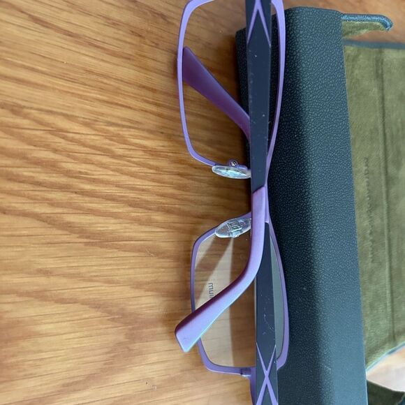 PRODESIGN DENMARK violet 1380 c.3531 EYEGLASSES FRAMES 55-16-130 B b32 - Picture 9 of 10